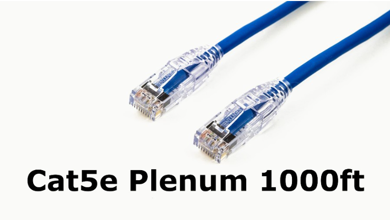 Cat5e Plenum 1000ft